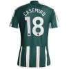 Officiële Voetbalshirt Manchester United Casemiro 18 Uit 2023-24 - Heren